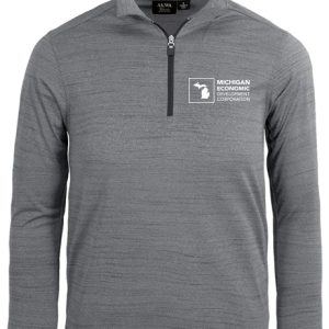 Charcoal Men's Tiger Stripe Jersey Polo