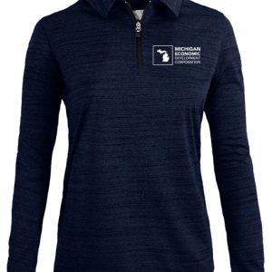 Navy Ladies Tiger Jersey Polo